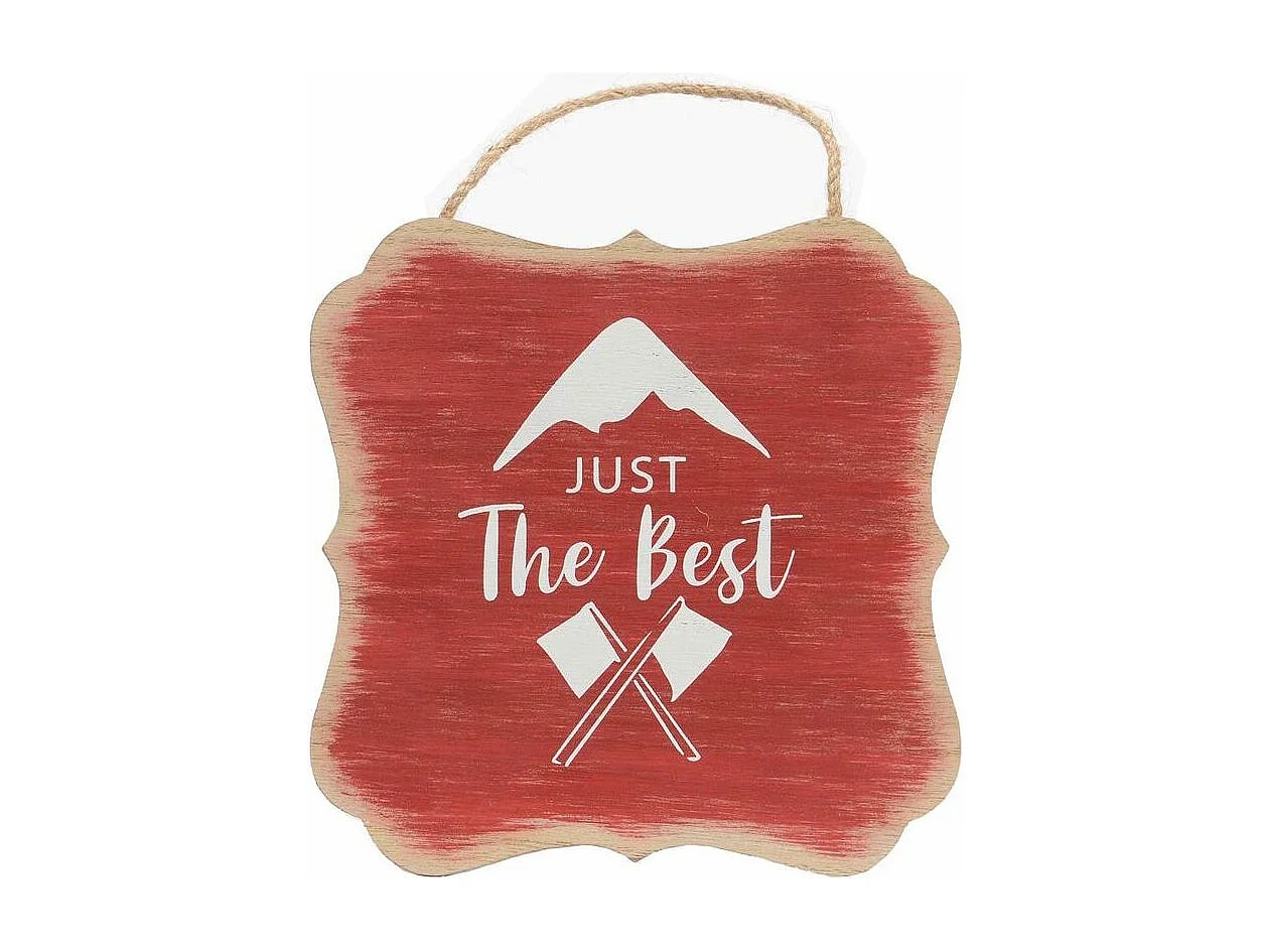 Décorations à suspendre Just the best (Lot de 4)