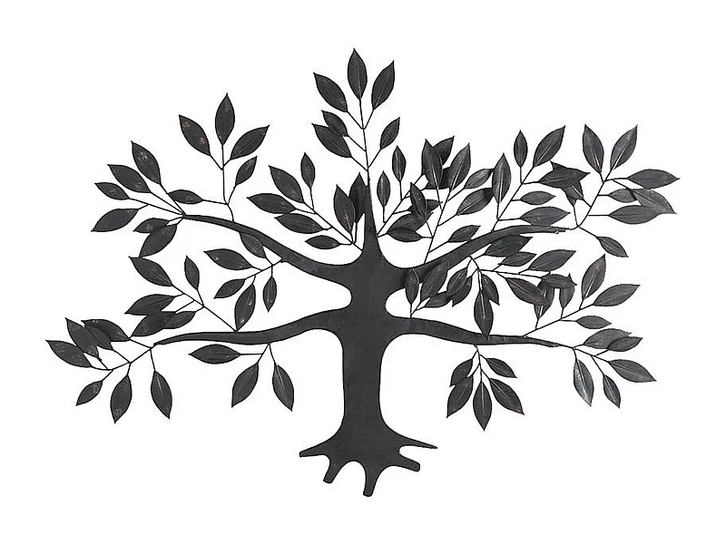 Arbre mural en métal