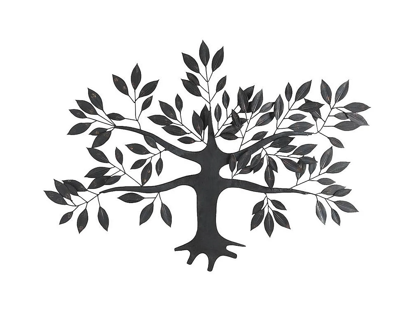 Arbre mural en métal