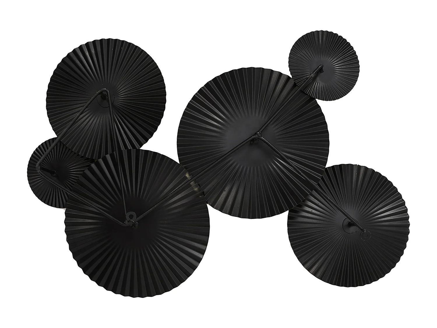 Deco Murale Metal Dore Or