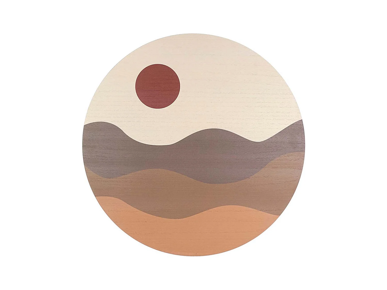 Décoration murale Wall art Sunset 40 cm Sable