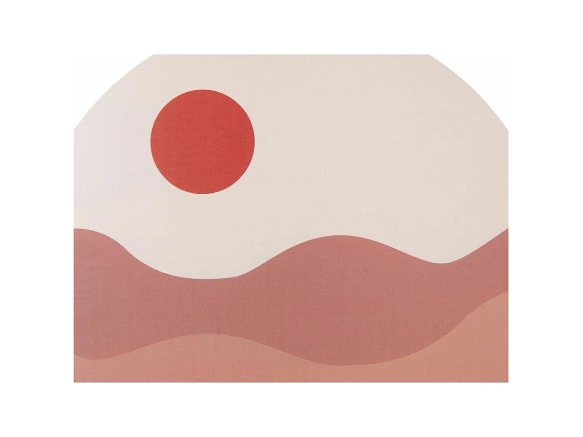 Décoration murale Wall art Sunset 40 cm Sable
