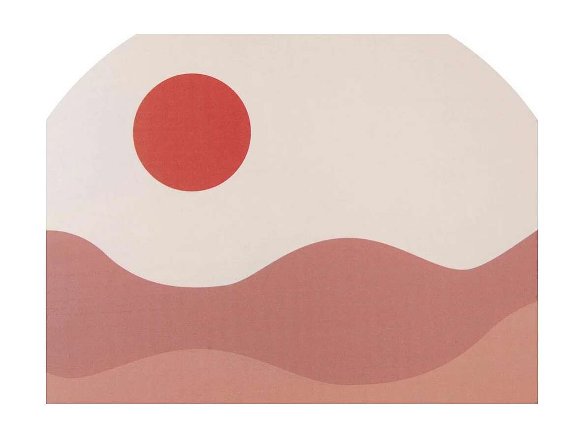 Décoration murale Wall art Sunset 40 cm Sable