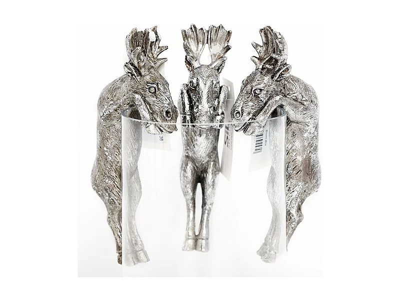 Elan chromé à suspendre Lot de 3