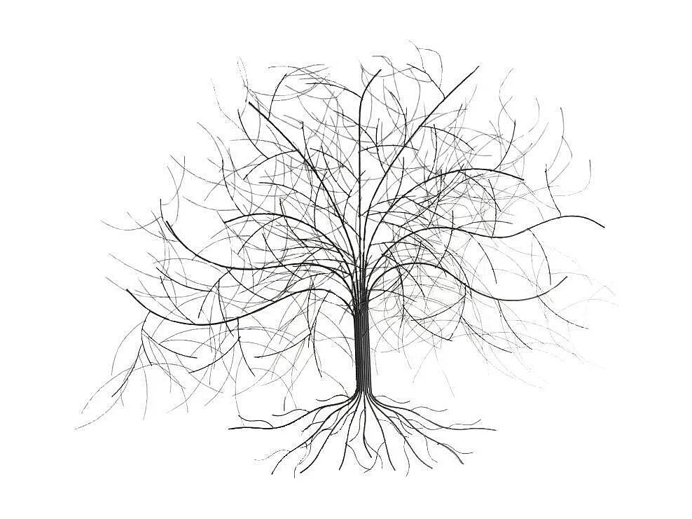 Arbre mural décoratif