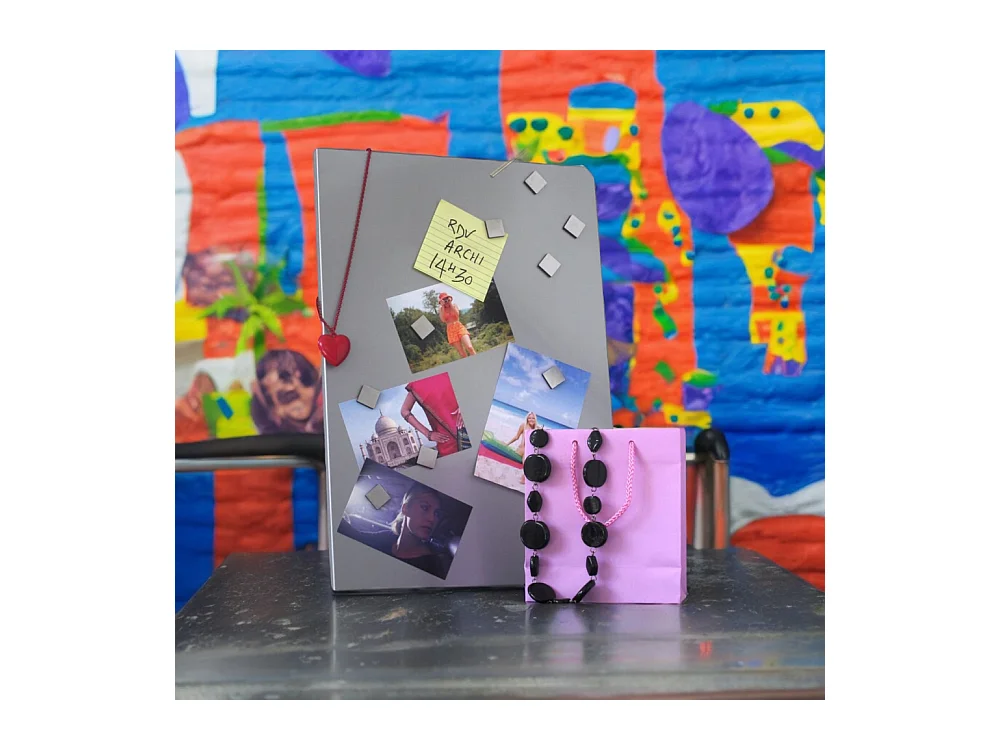 Magnettafel aus Stahl