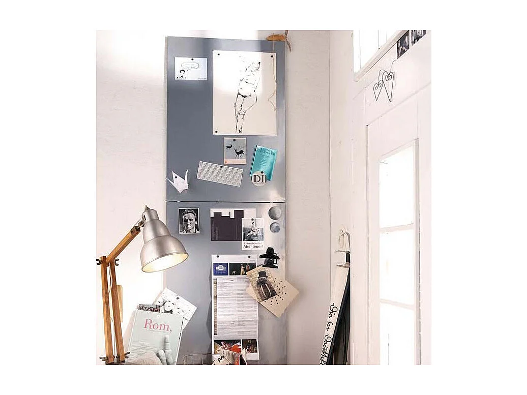 Lavagna magnetica in acciaio