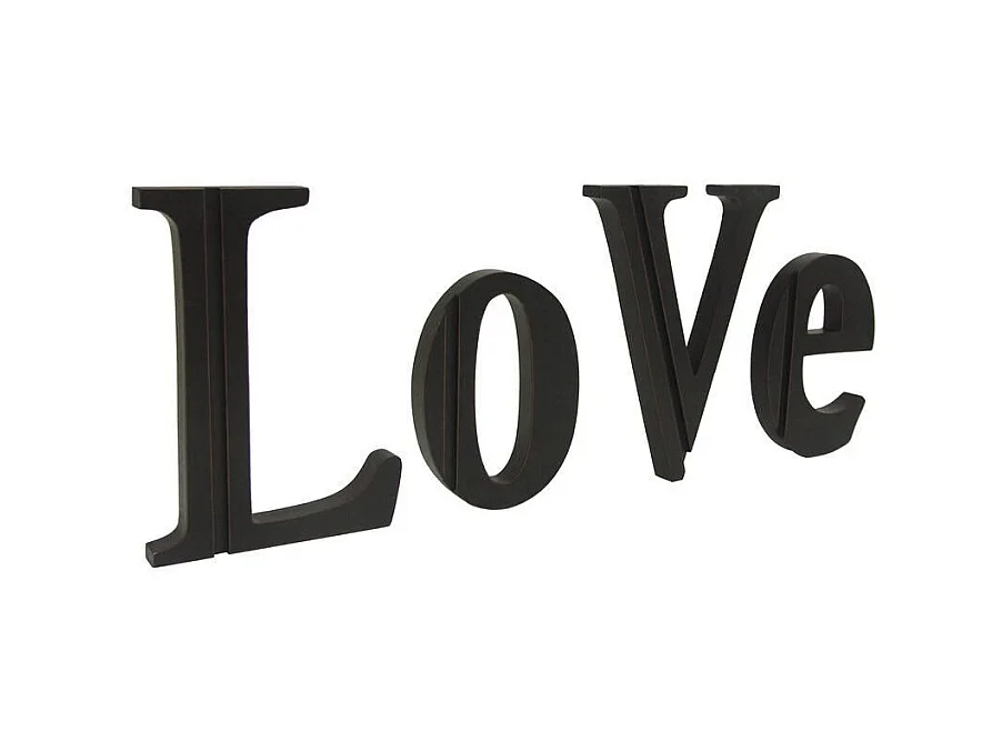 Décoration murale 4 lettres Love