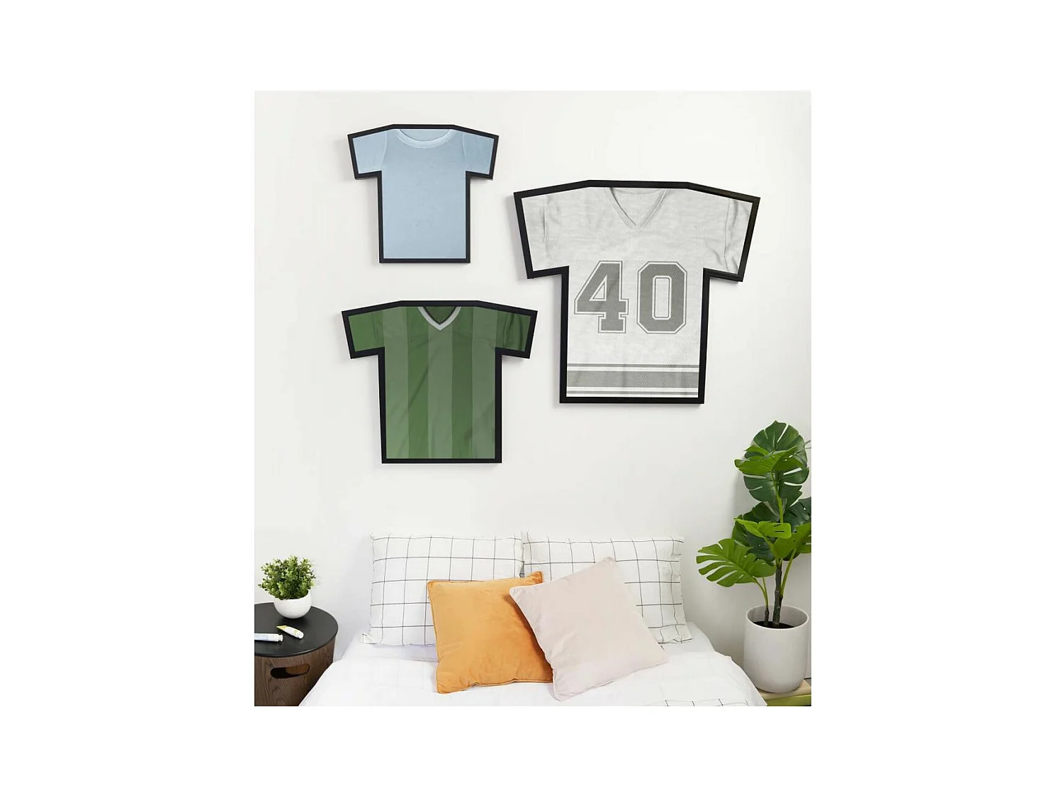 Cadre maillot de sport collector