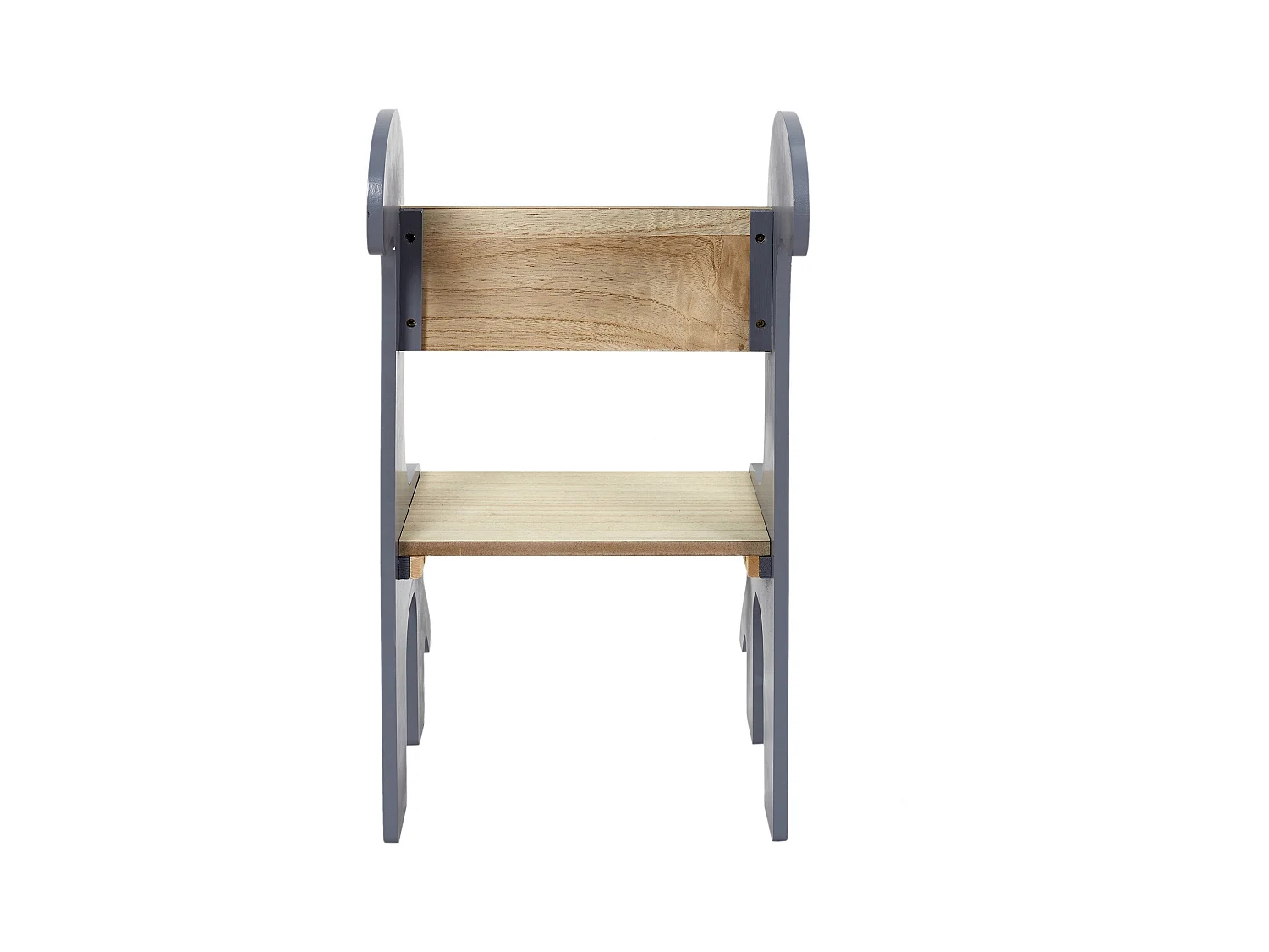 Chaise Enfant Dino Gris, Marron