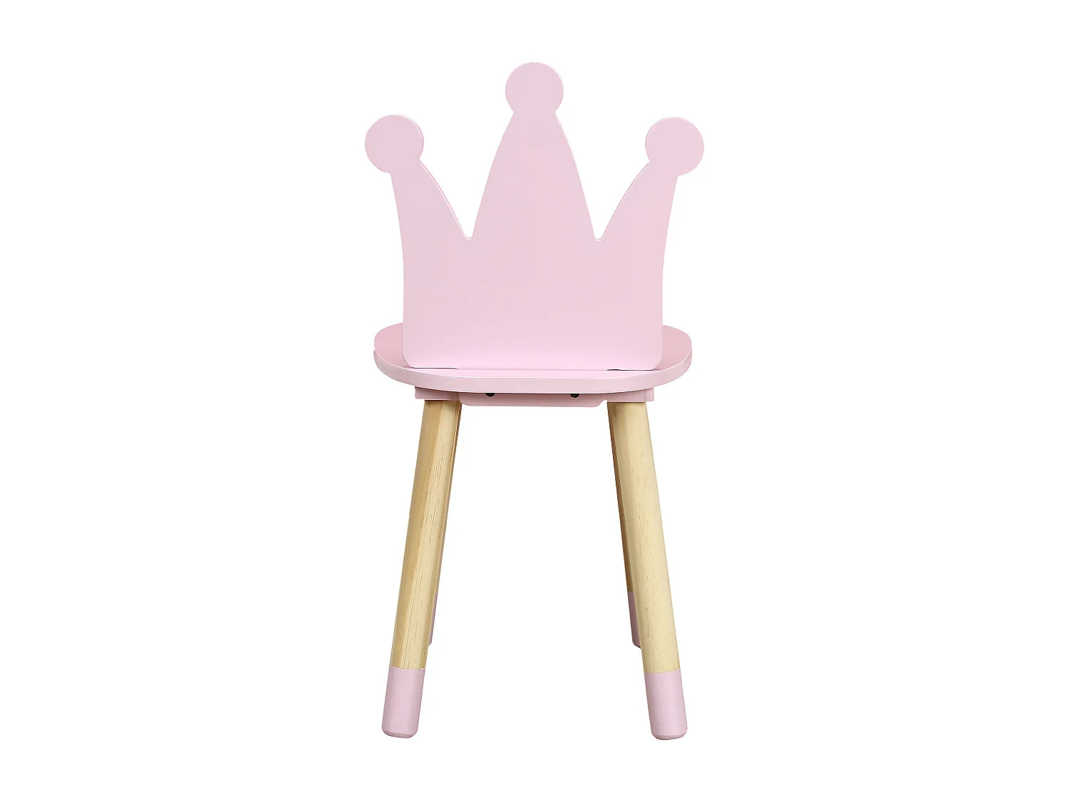 Chaise Couronne Rose Rose