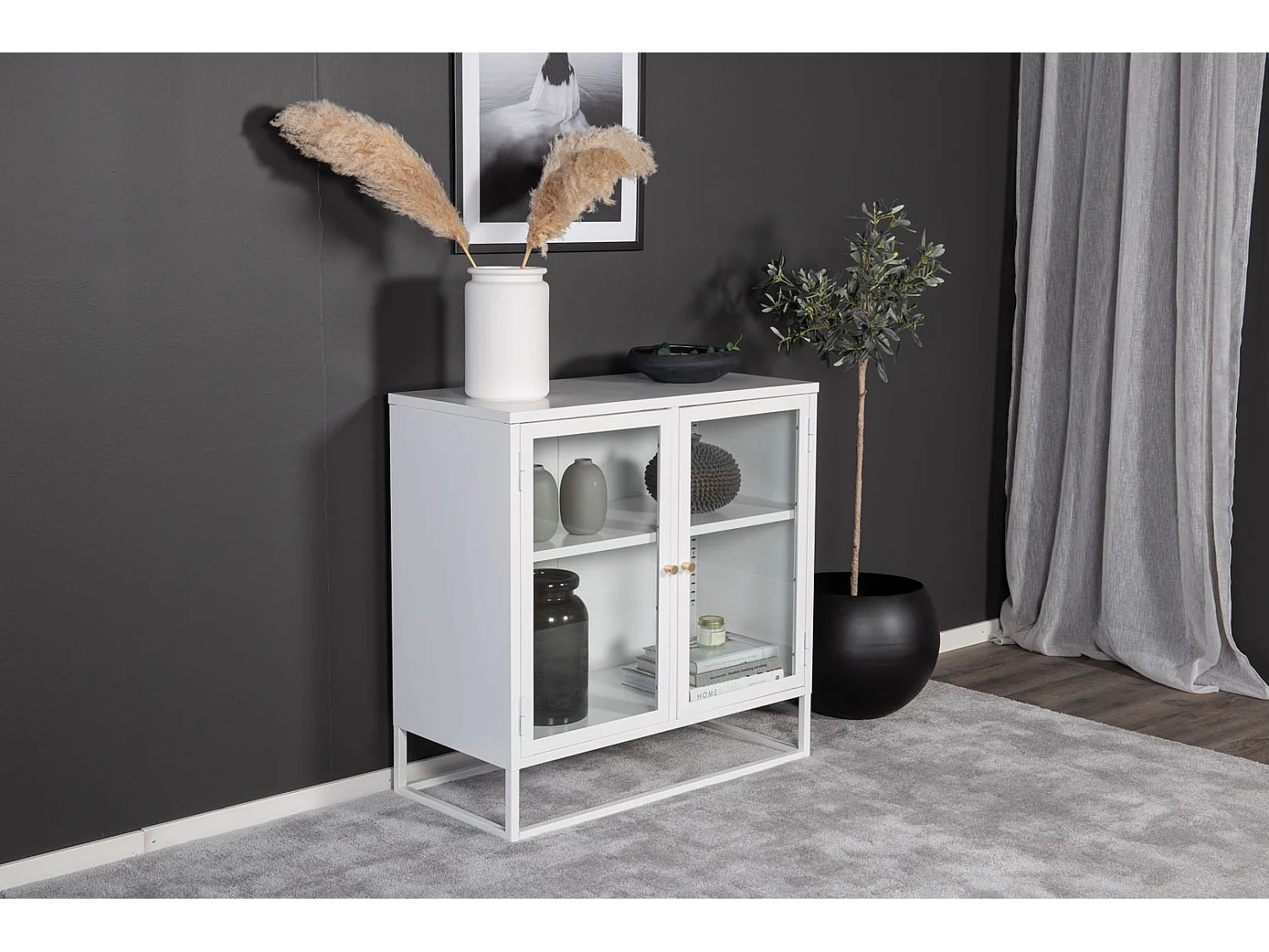 Credenza in acciaio a 2 ante Bakal