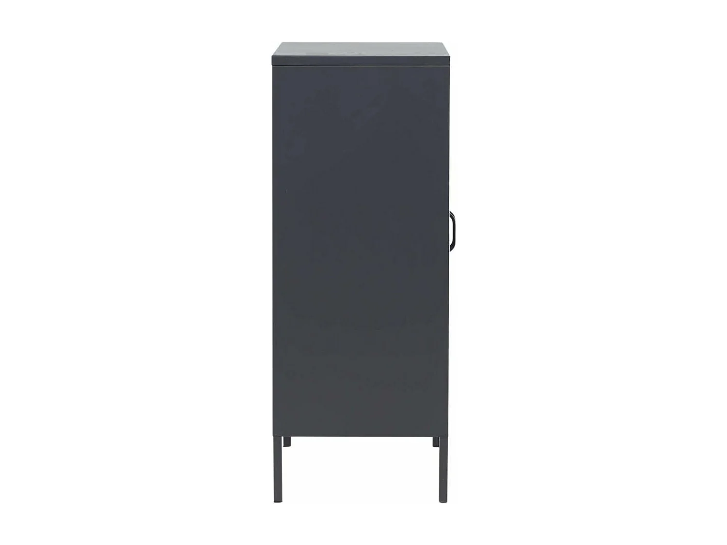 Buffet 2 Portes en Métal "Misha" 101cm Gris