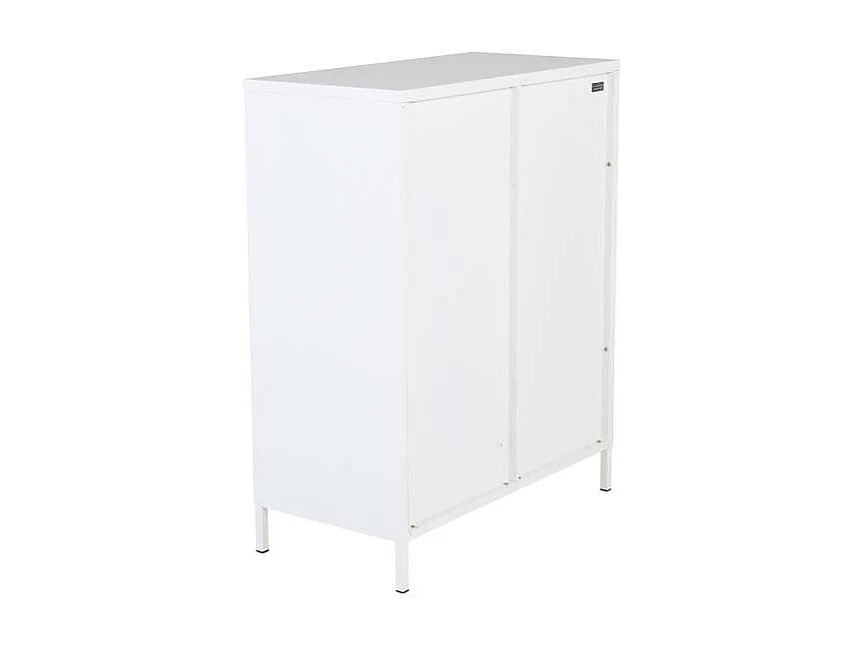 Vitrine 2 Portes "Bakal" 100cm Blanc