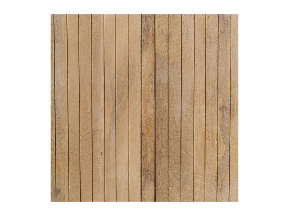 Buffet en bois de manguier lamé