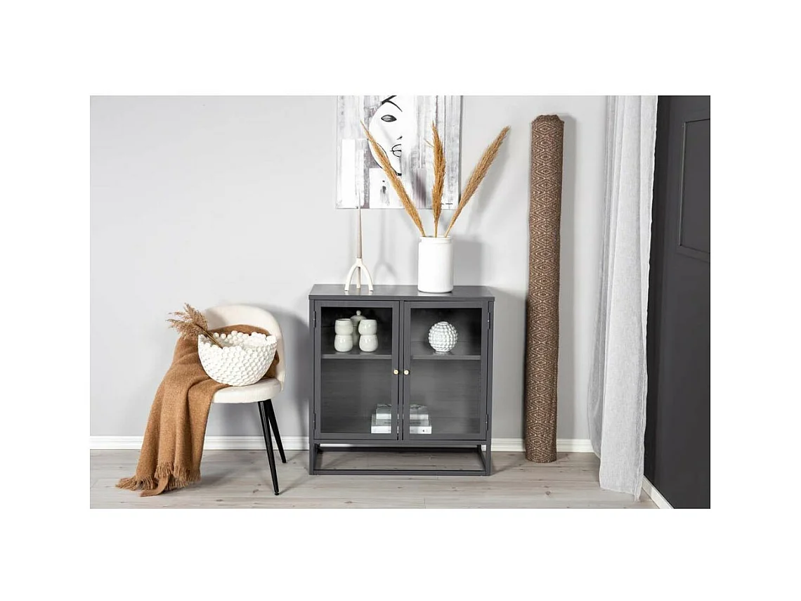 2-türige Anrichte aus Stahl Bakal