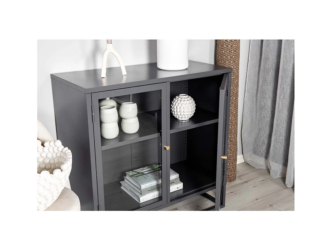 2-türige Anrichte aus Stahl Bakal