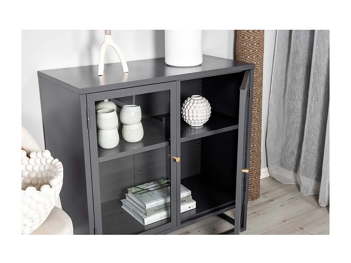 2-türige Anrichte aus Stahl Bakal