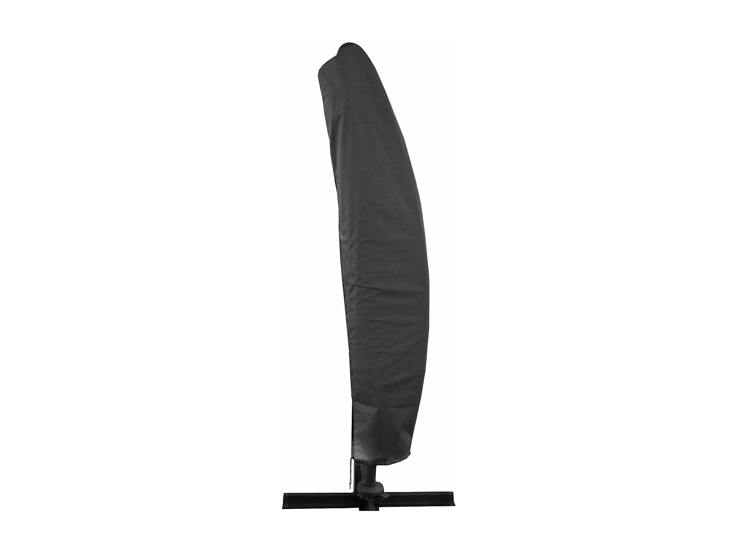 Housse parasol déporté polyester avec tuteur Pour parasol déporté 4x4m
