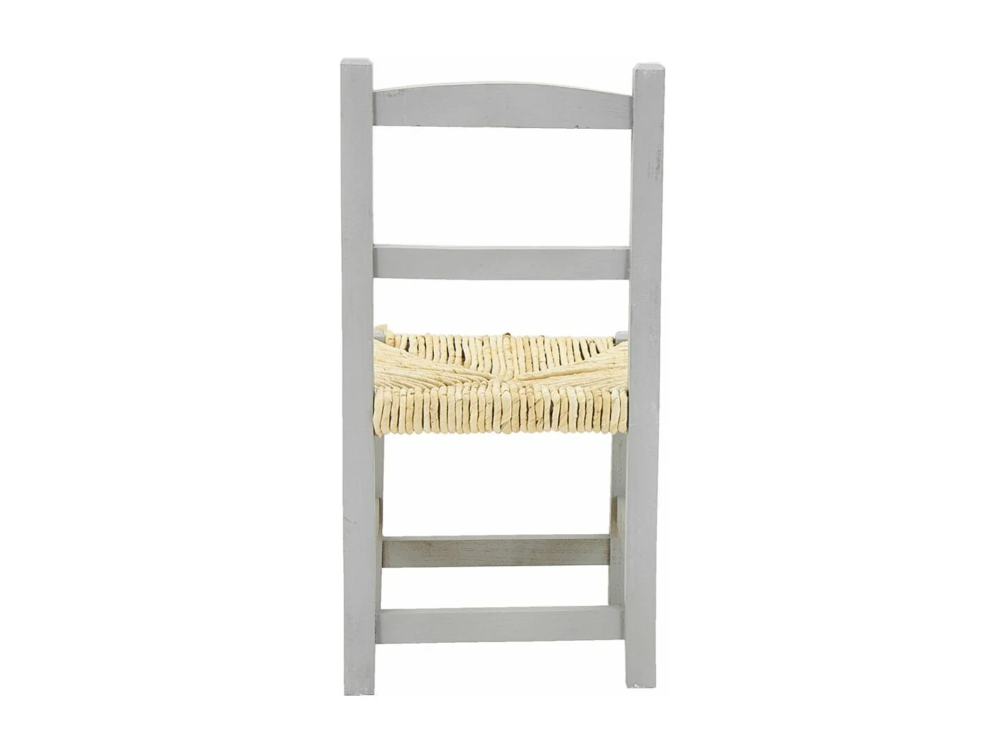 Sedia per bambini in legno grigio