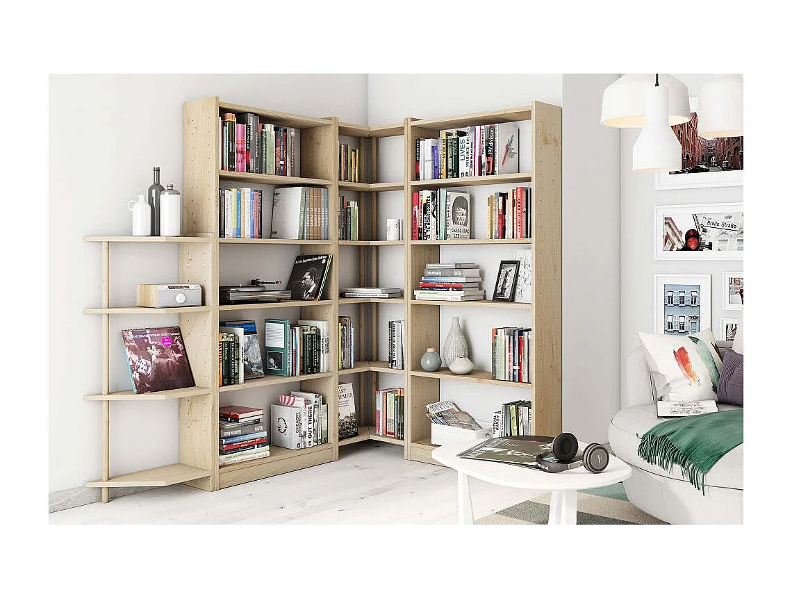 Colonne en pin Gala 4 tablettes