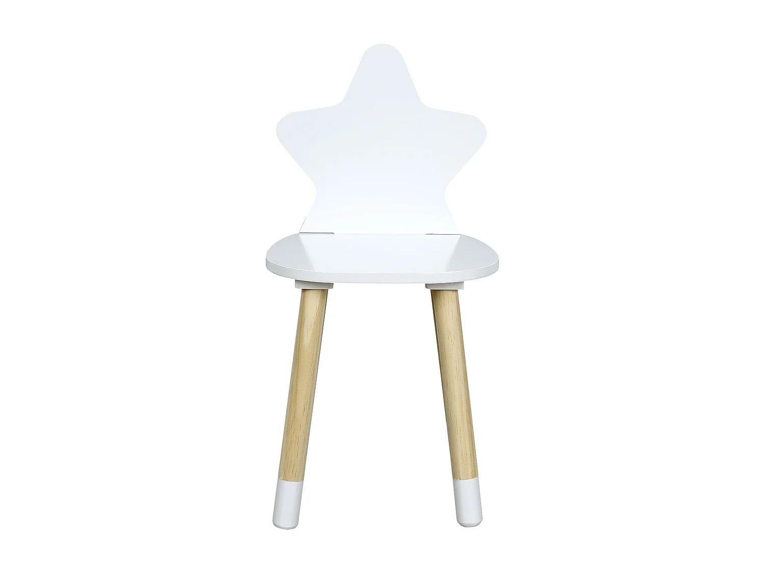 Chaise Etoile Blanc Blanc