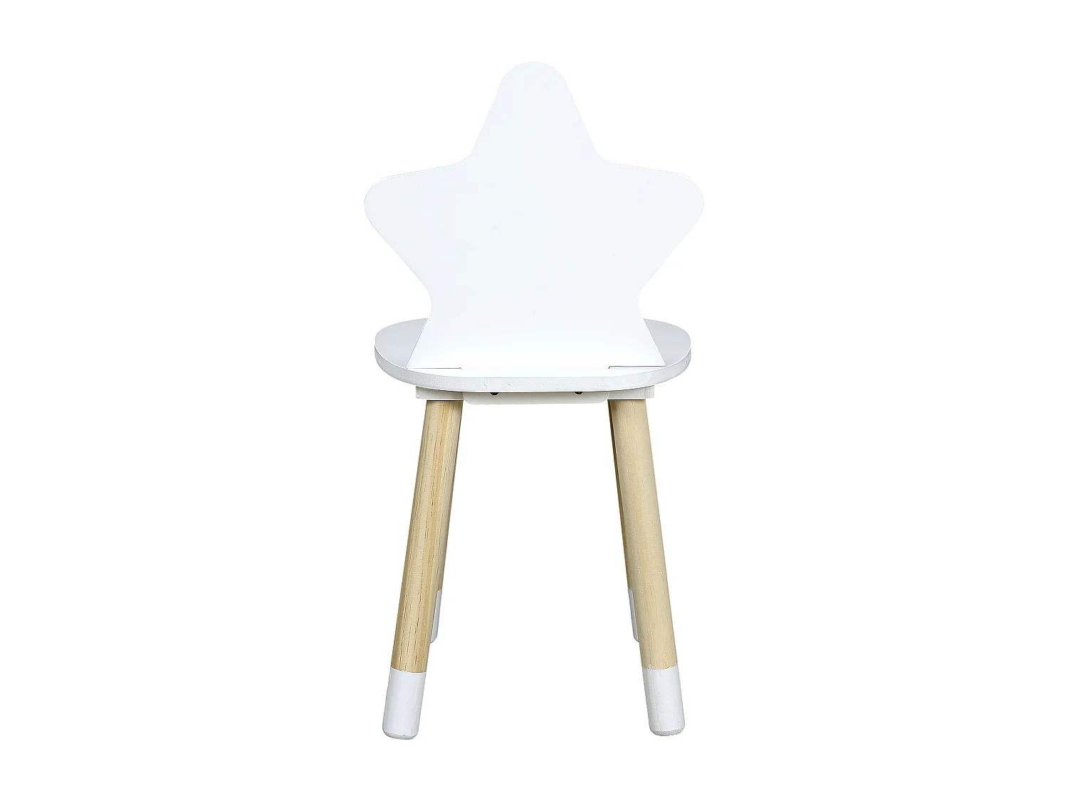 Chaise Etoile Blanc Blanc
