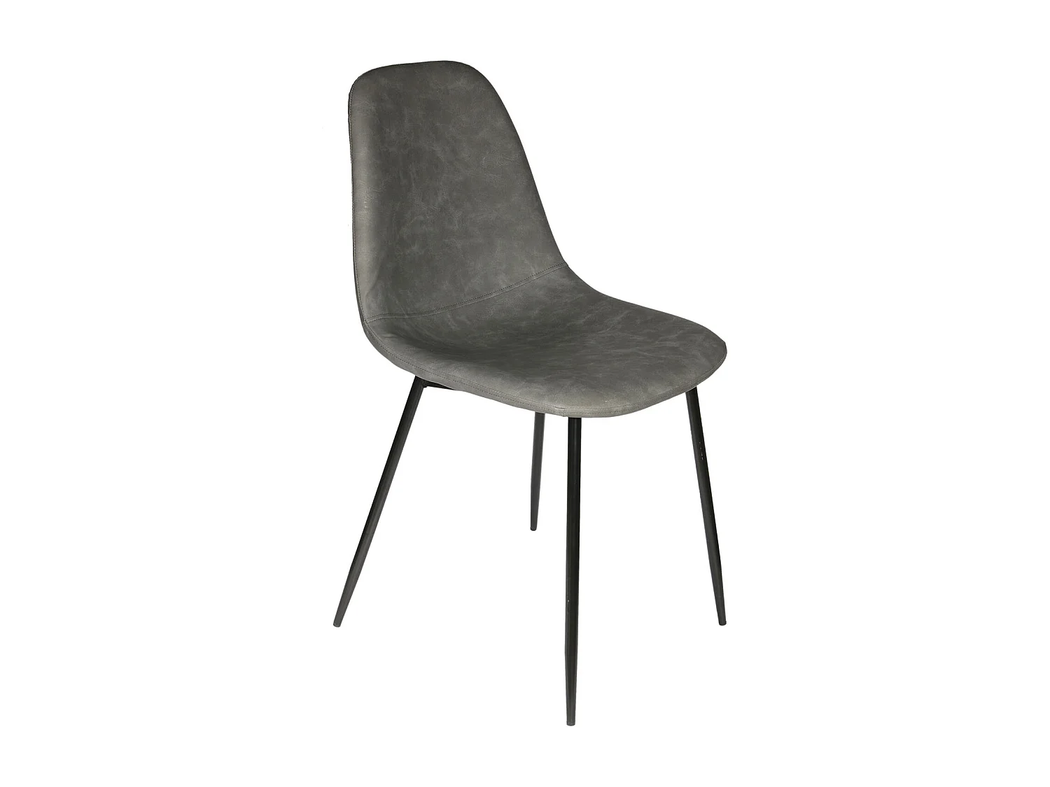 Chaise Pu Amber Gris