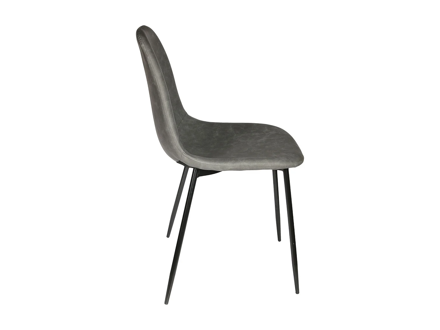 Chaise Pu Amber Gris