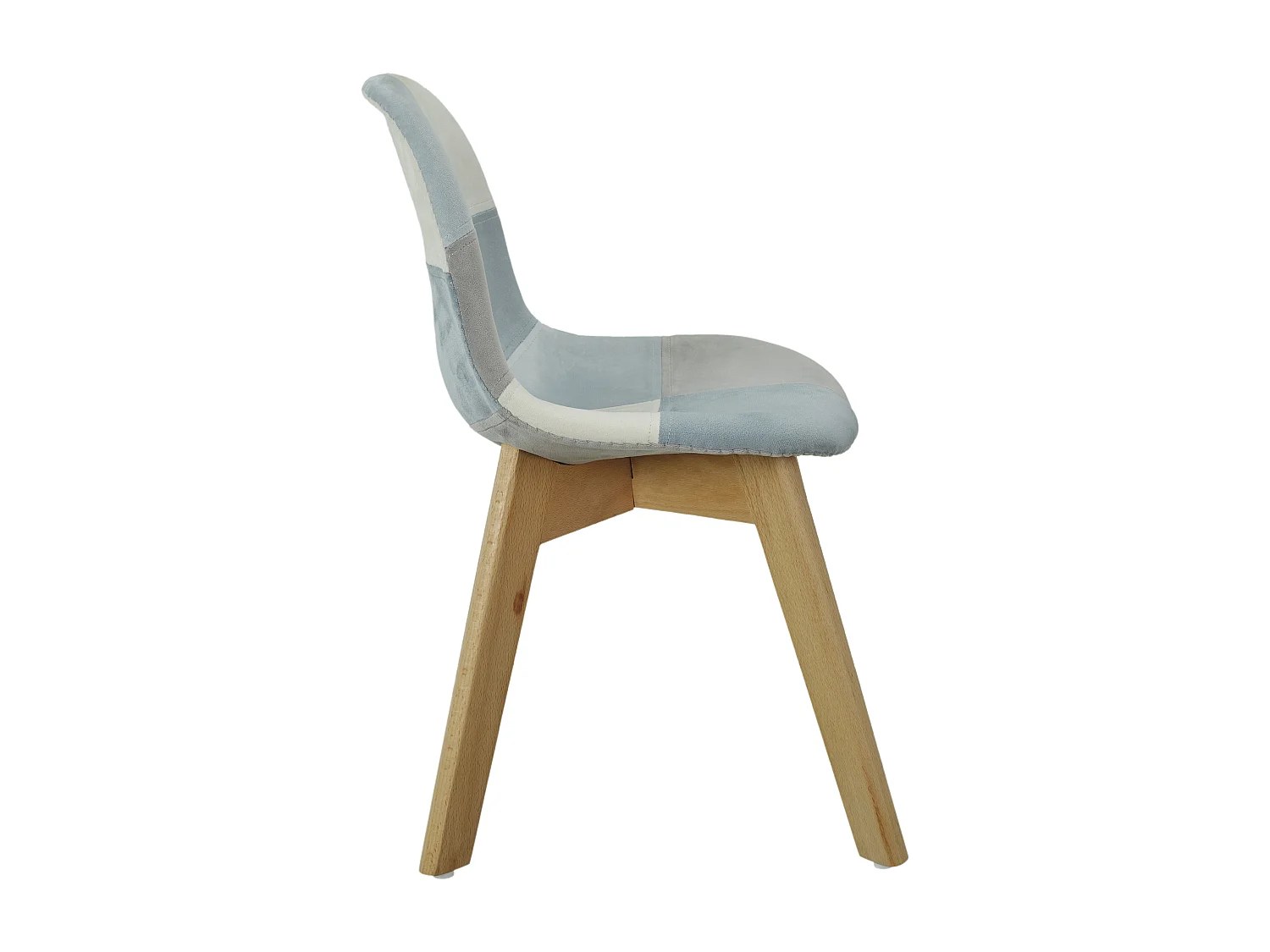 Chaise Patchwork Enfant Leonie Bleu