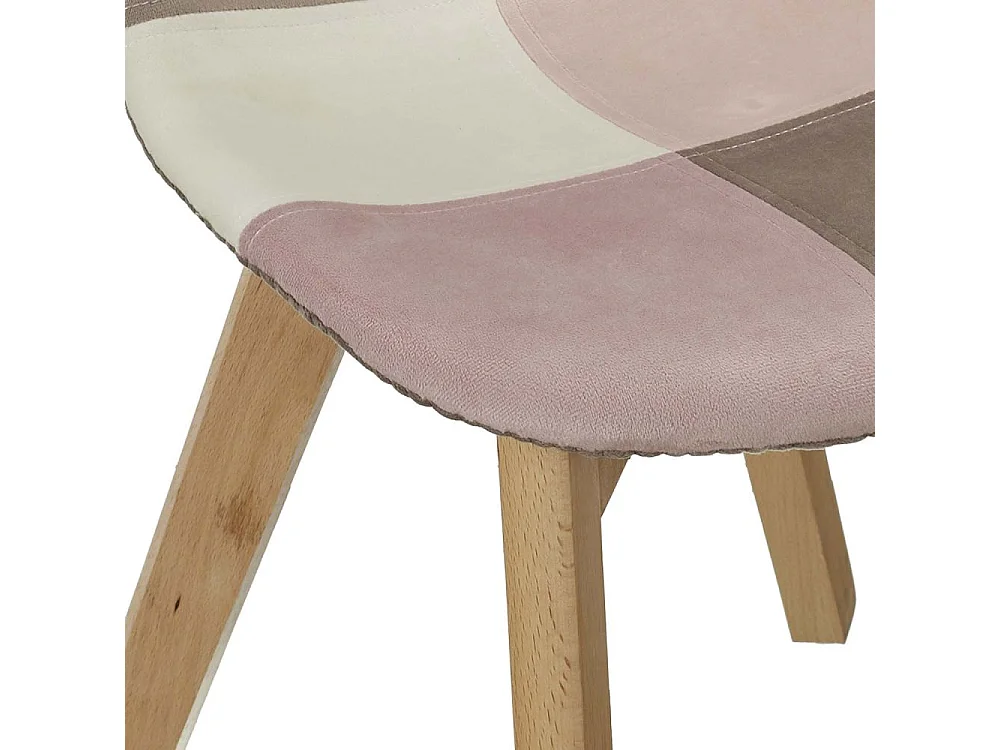Chaise Patchwork Enfant Leonie Rose