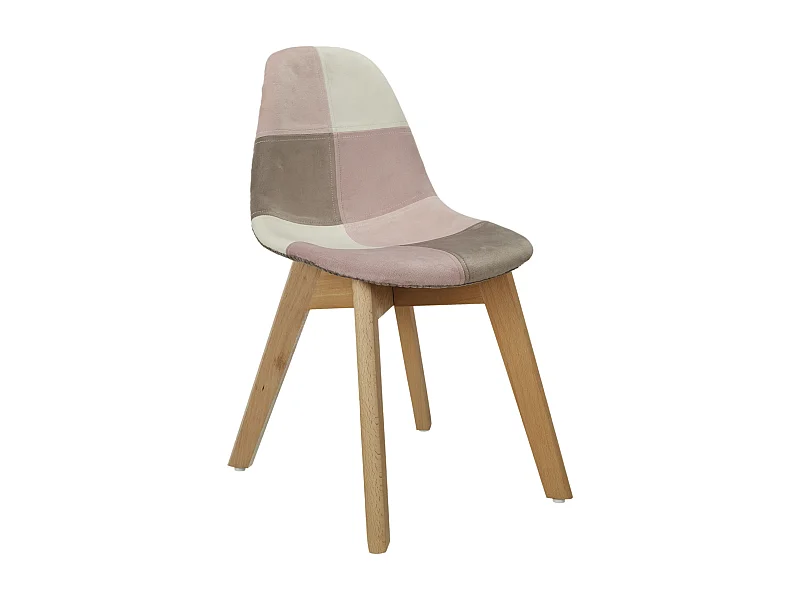 Chaise Patchwork Enfant Leonie Rose