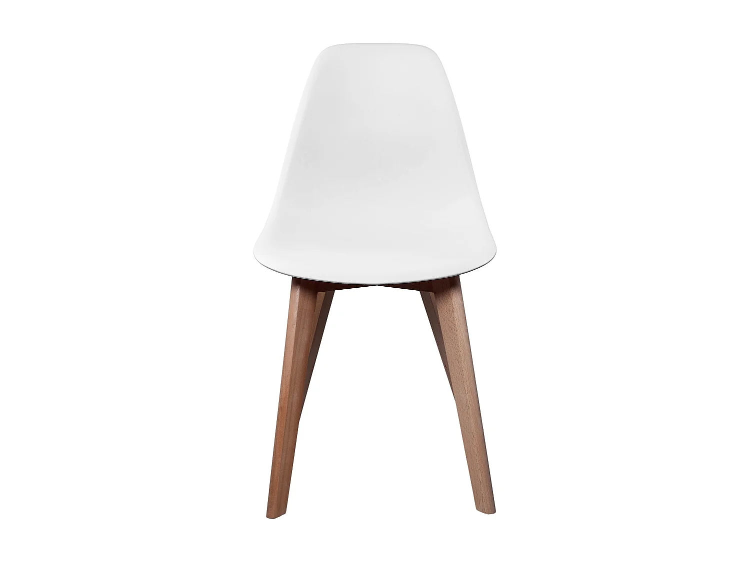 Chaise Scandinave Enfant Coque Blanche