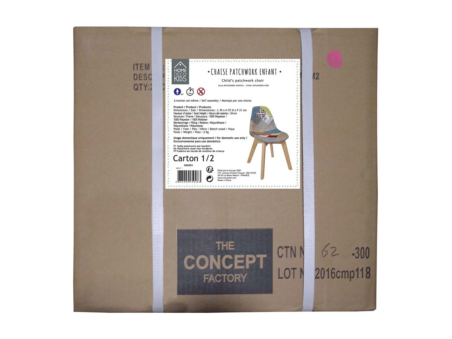 Chaise Patchwork Enfant