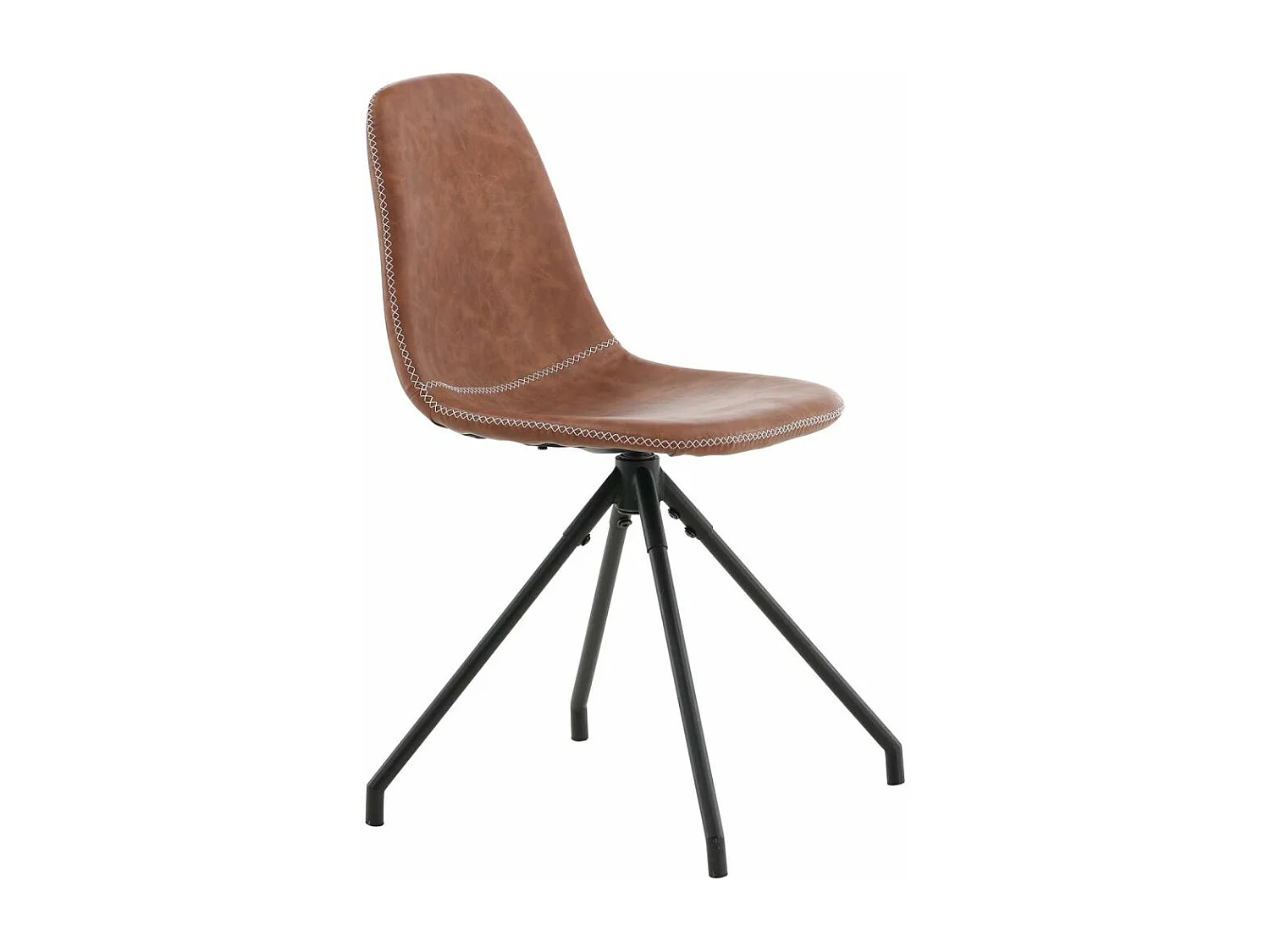 Chaise pivotante en polyuréthane Polar (Lot de 2)