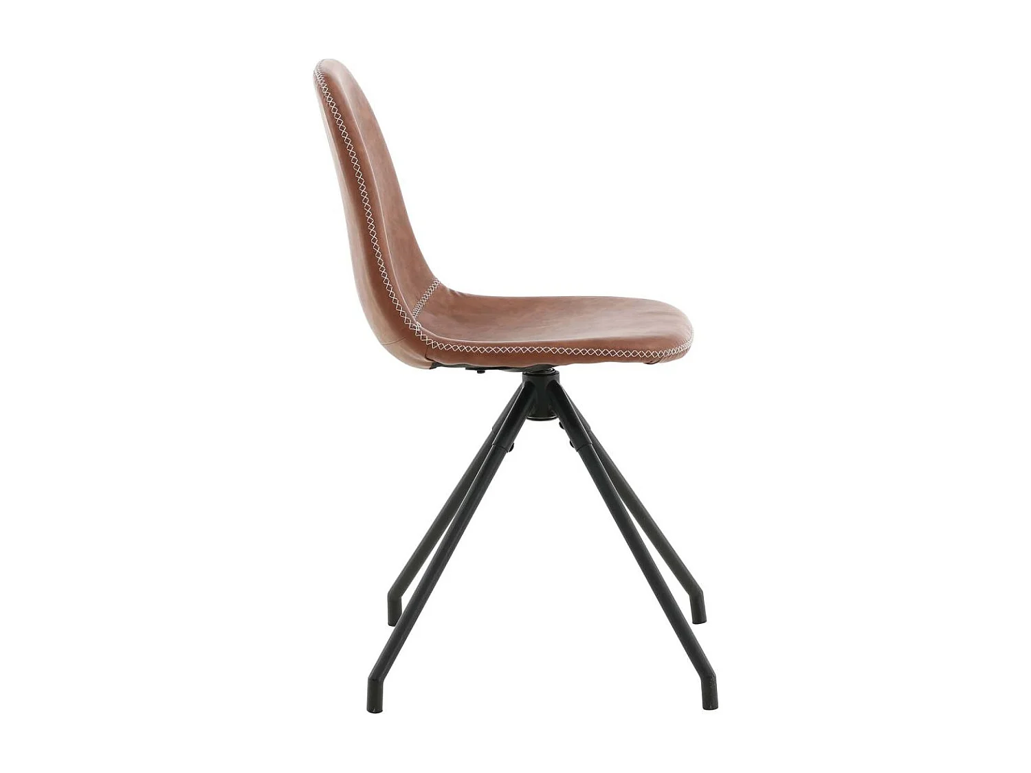 Chaise pivotante en polyuréthane Polar (Lot de 2)