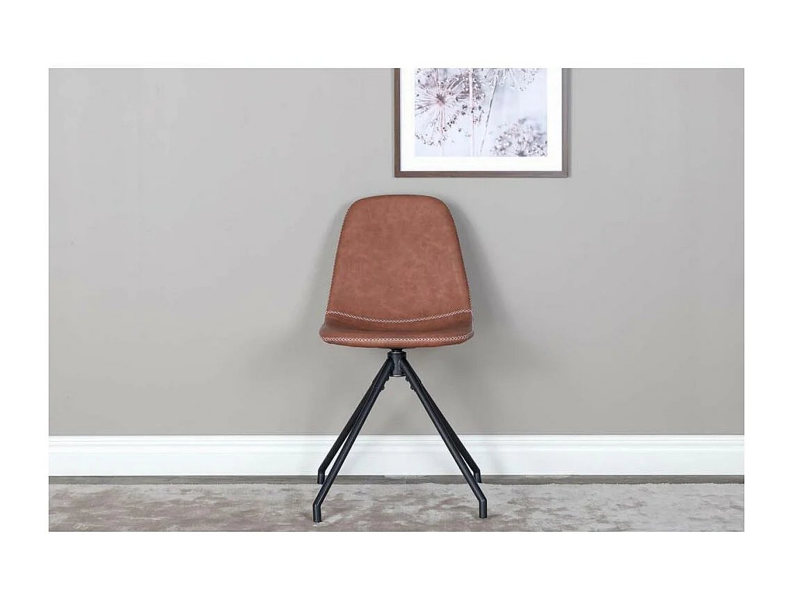 Chaise pivotante en polyuréthane Polar (Lot de 2)