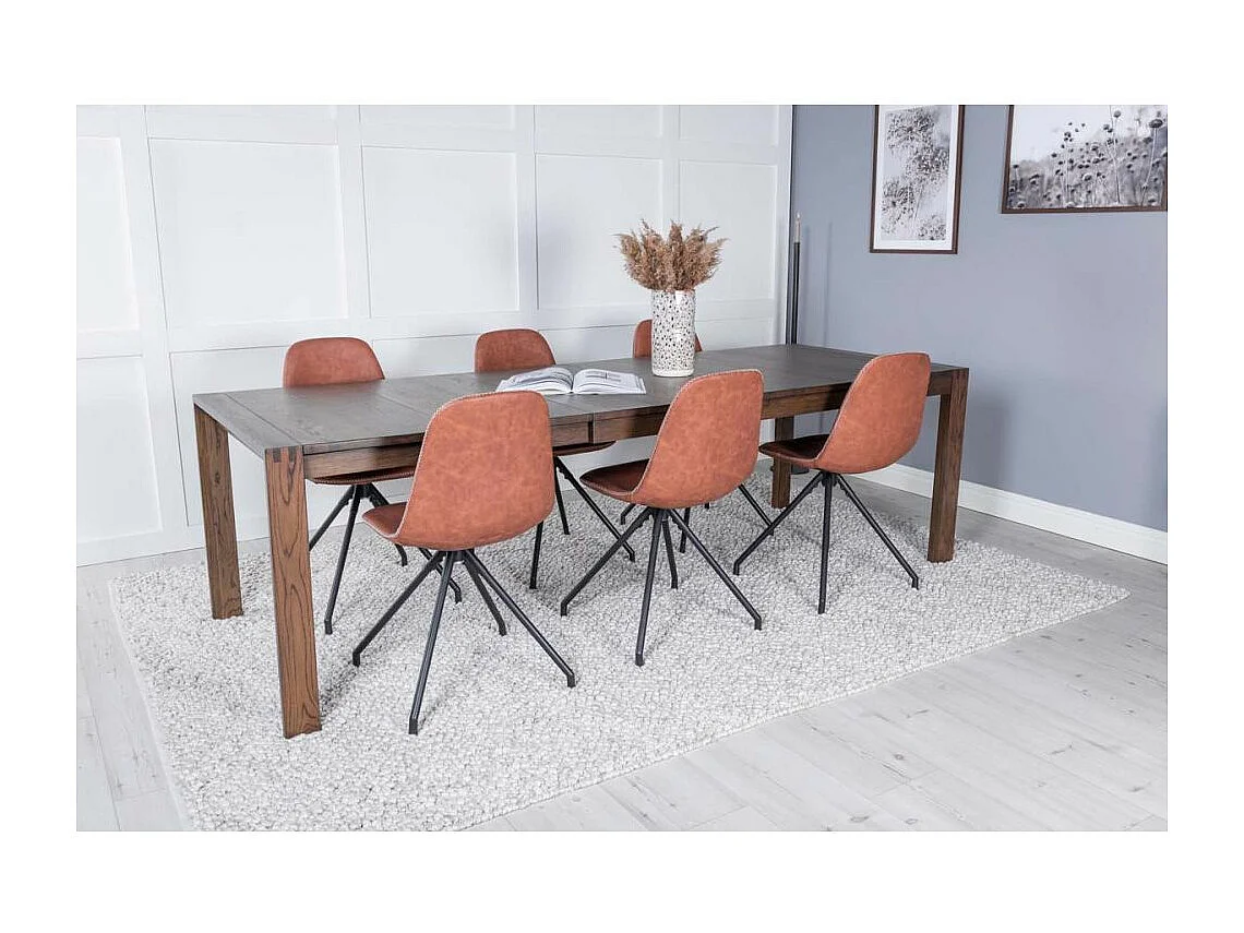 Chaise pivotante en polyuréthane Polar (Lot de 2)