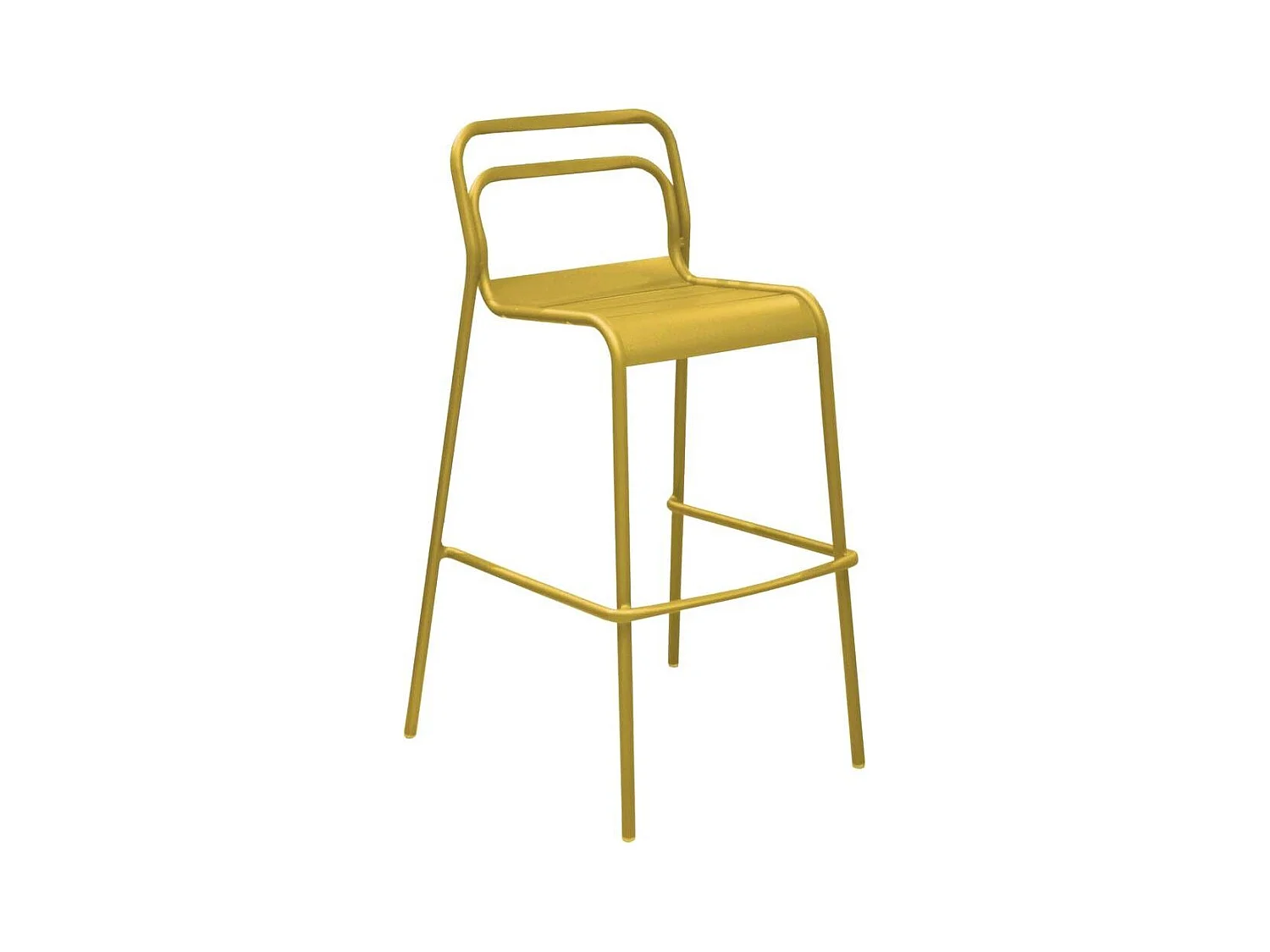 Chaises de bar jardin design aluminium Eos