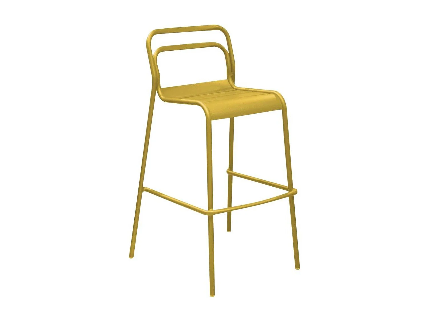 Chaises de bar jardin design aluminium Eos