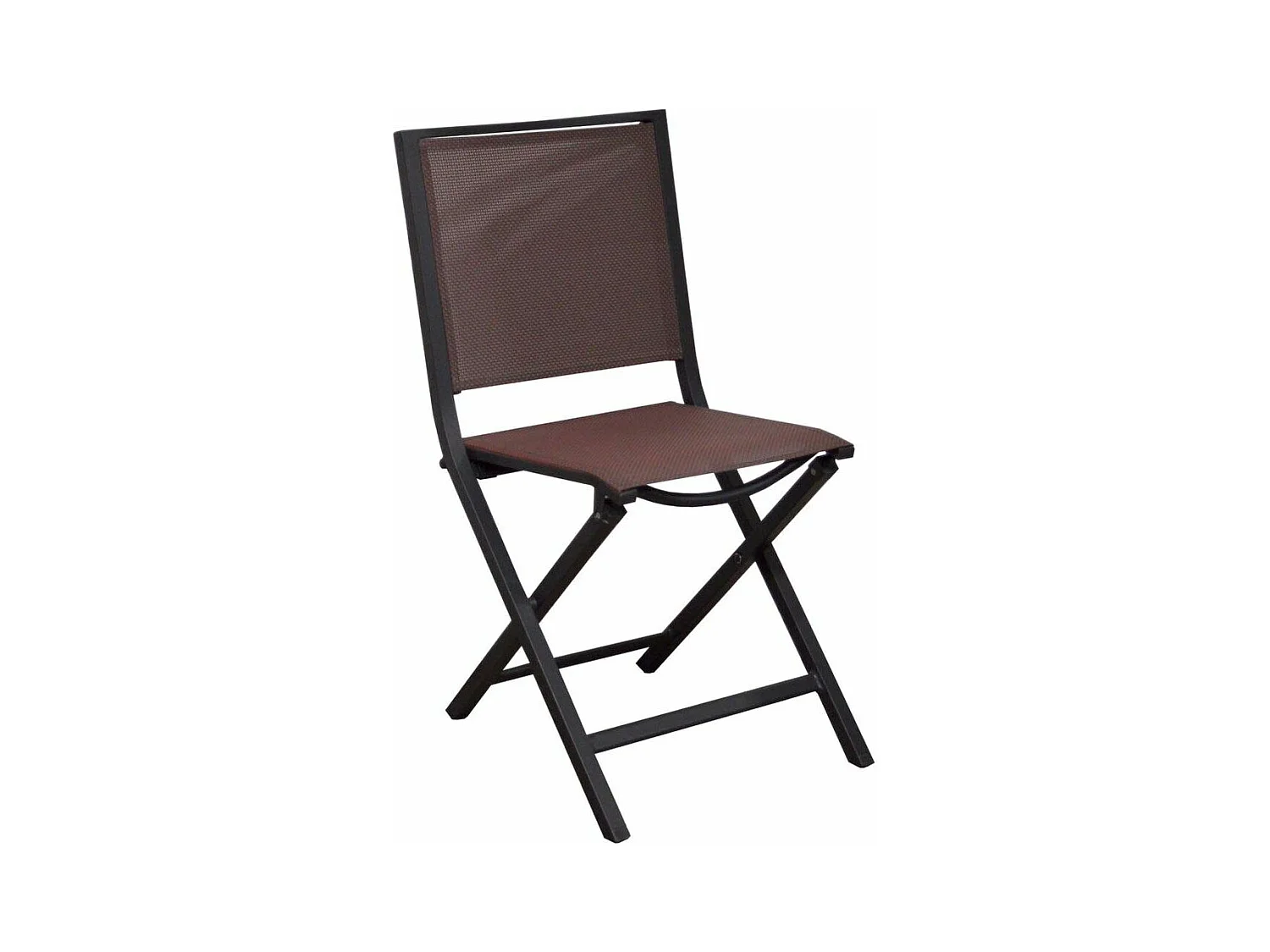 Chaise pliante en aluminium Ida (Lot de 2)