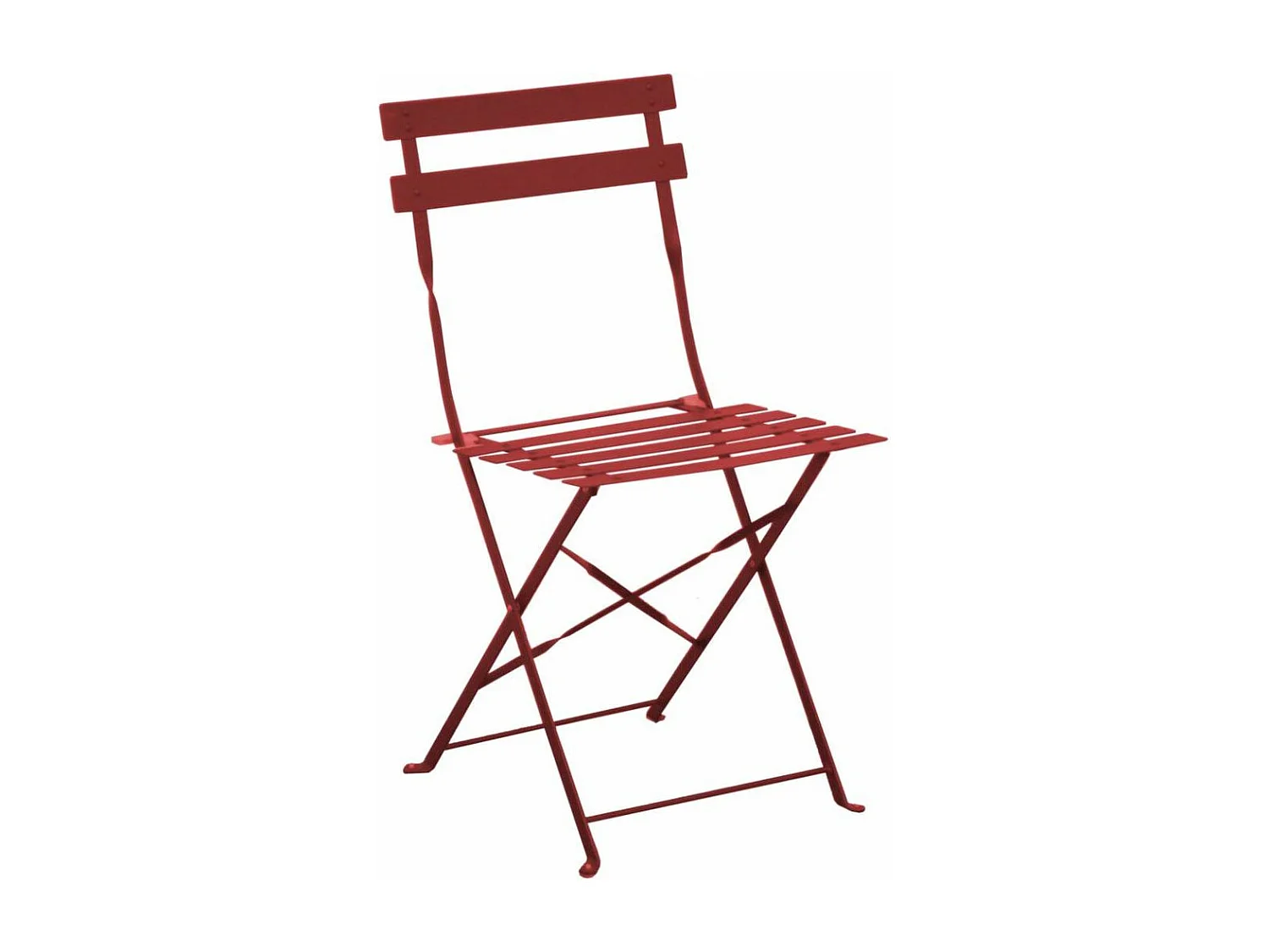 Chaises pliantes en acier Cuba (Lot de 2)