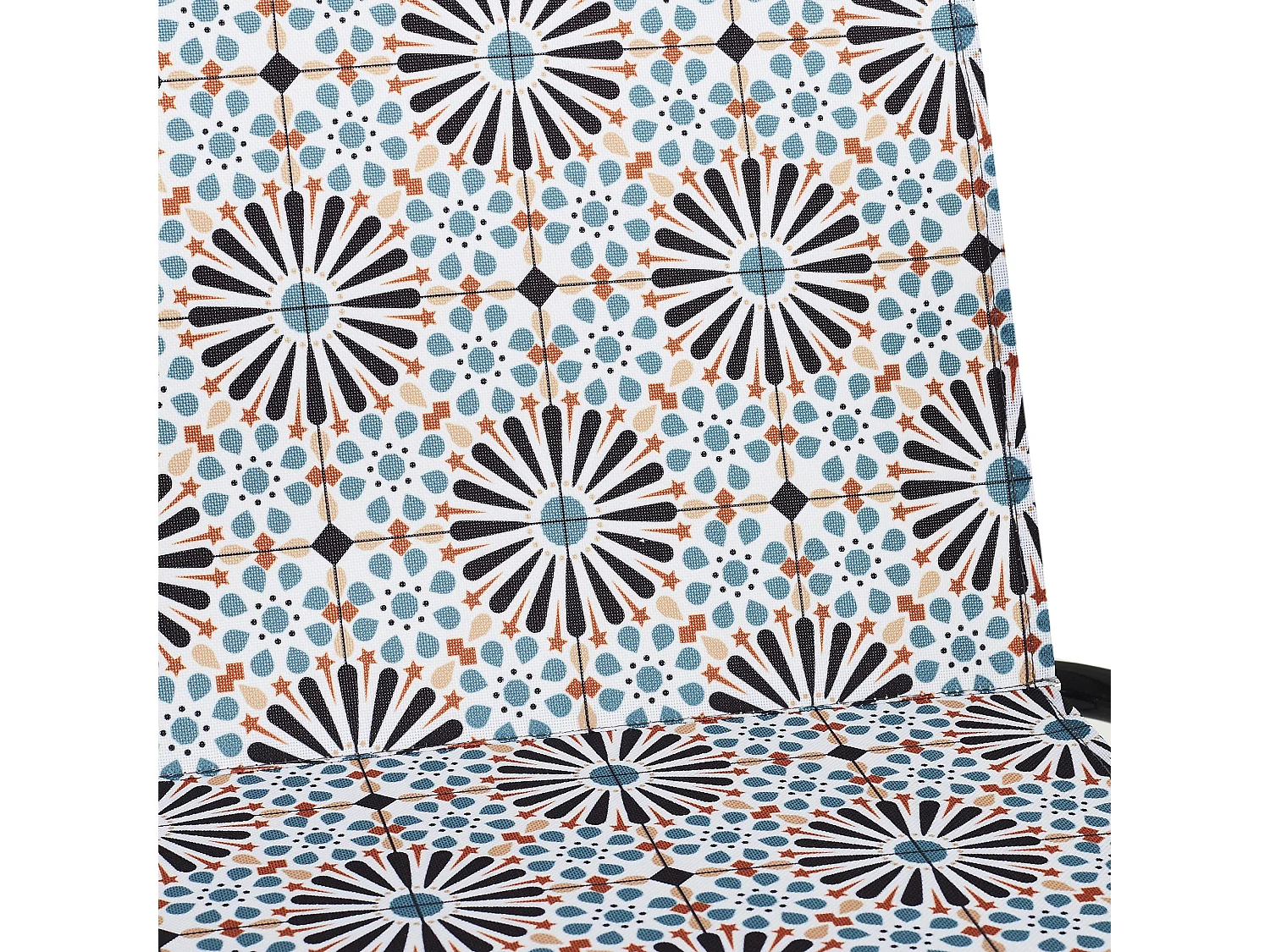 Lot De 2 Chaises Pliantes Patio Orange, Noir