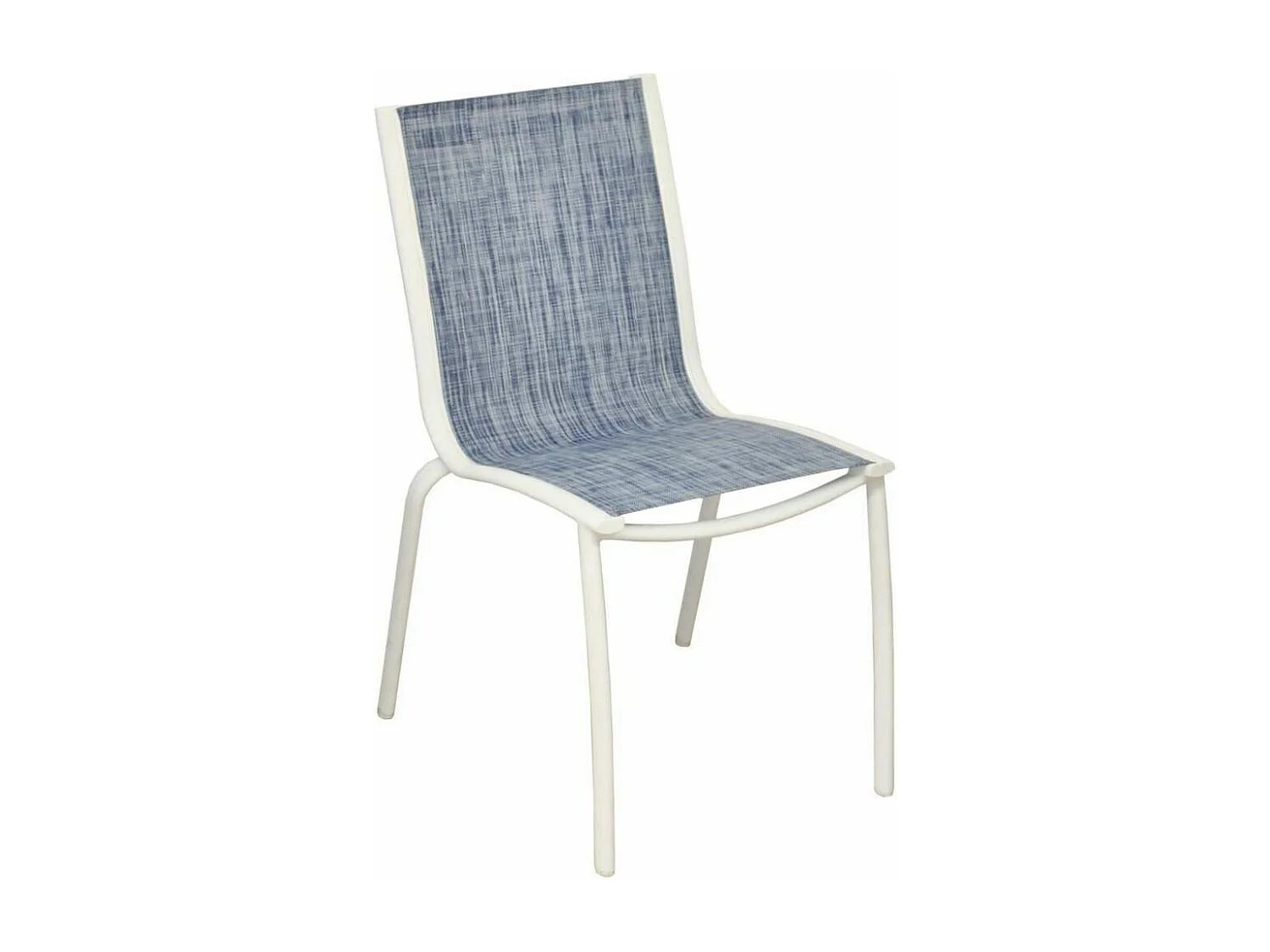 Chaise aluminium textilène Linea (Lot de 2)