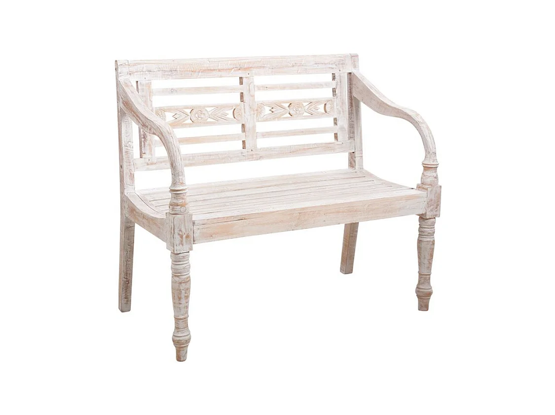 Banc 2 places en acajou