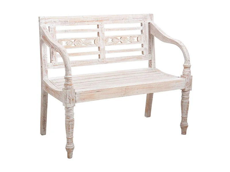 Banc 2 places en acajou