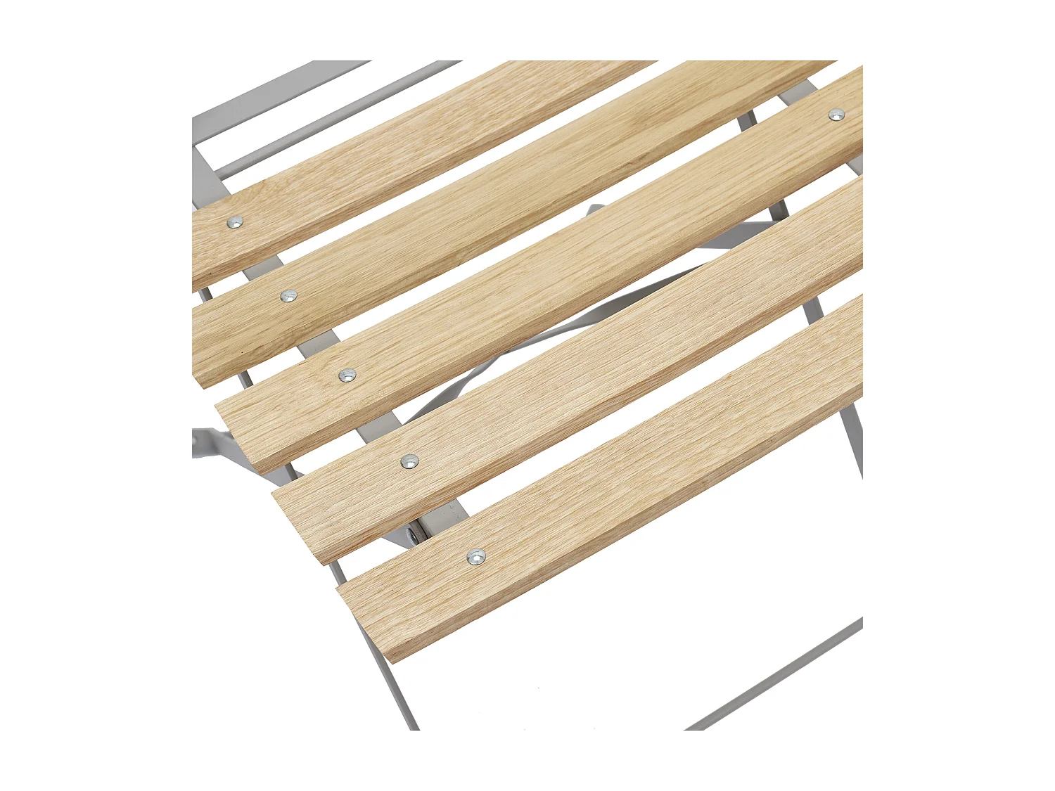 Chaise Pliante Bella Vita Taupe - Lot De 2 Gris