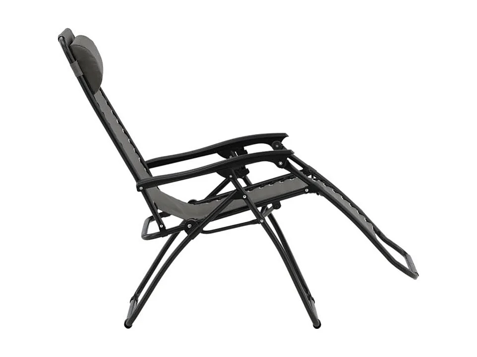 Melker chaise longue gris.