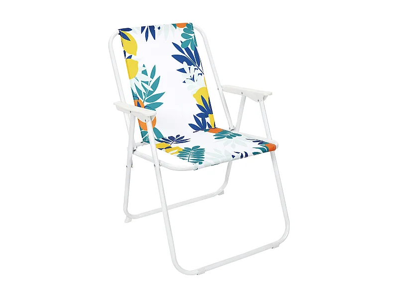 Lot De 2 Chaises Pliantes Rio Multicolore
