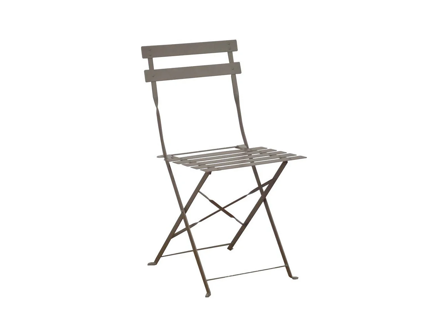 Chaises pliantes en acier Cuba (Lot de 2)